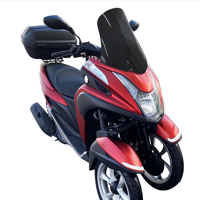 ポ*ポ様 トリシティ ロングスクリーン TYPE1 スクリーンミラー トリシティ TWR製 YAMAHA トリシティ125/155用ロングスクリーン