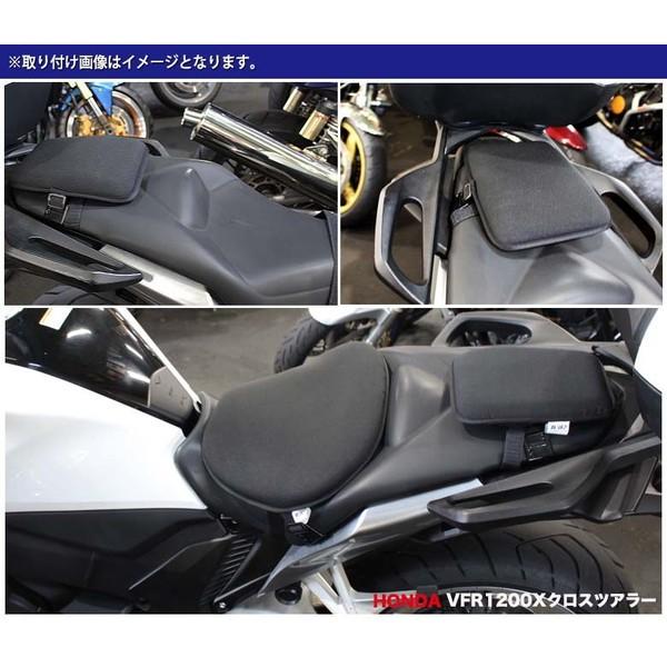 スーパーカブ ダンデム用ゲル内蔵座布団 圧力分散 衝撃吸収クッション 