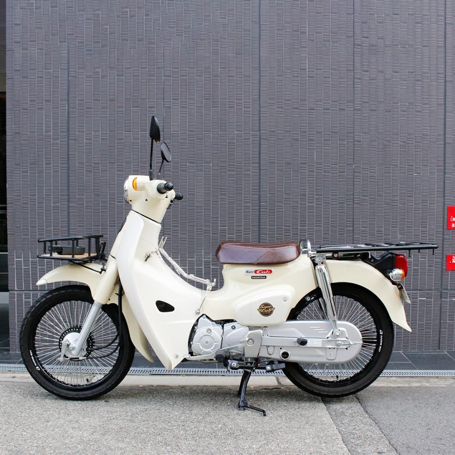 TWR製 HONDA スーパーカブ クロスカブ リアキャリア オーバーリアキャリア ブラックエディション ブラック カスタムの画像