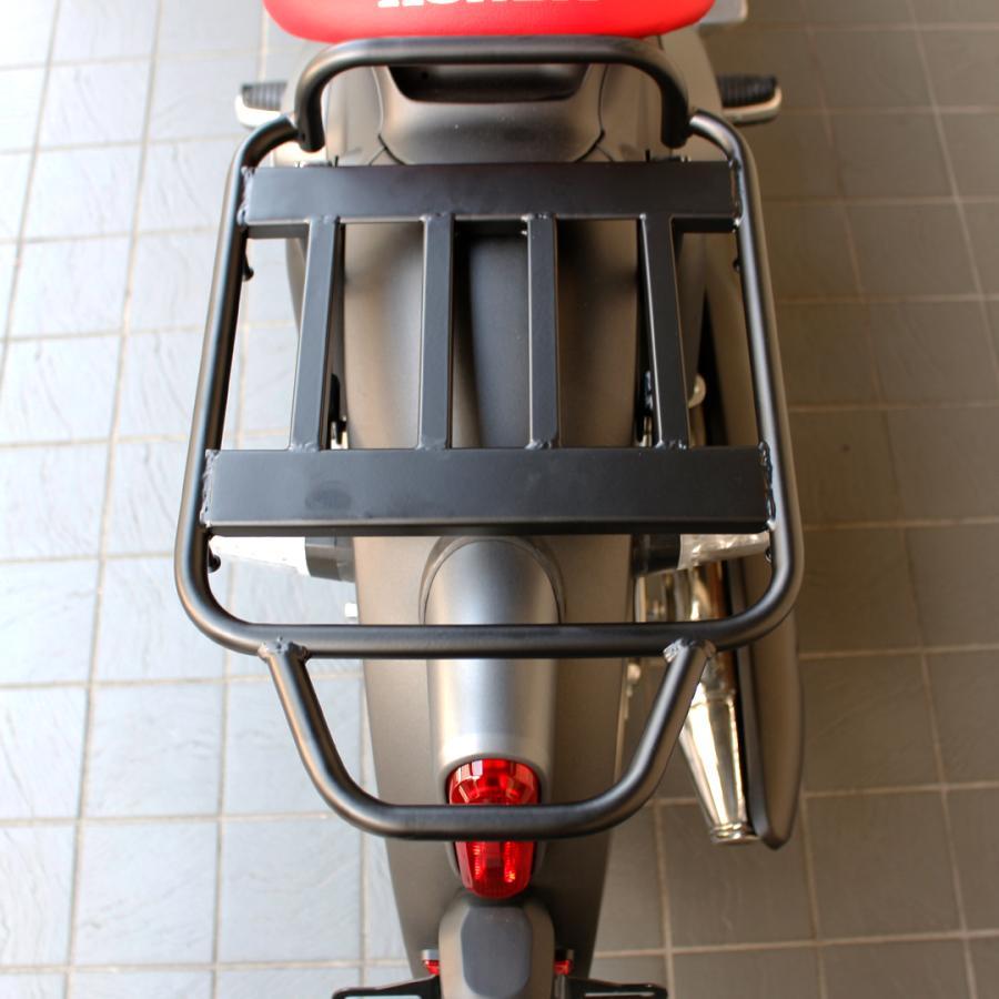 TWR TWR製 HONDA スーパーカブC125用 ミドルキャリア ブラック