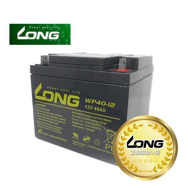WP40-12 セニアカー用バッテリー SUZUKI ET4D/ET4F適合シール鉛蓄電池 交換 台湾LONG  ※5月中旬頃出荷予約の画像