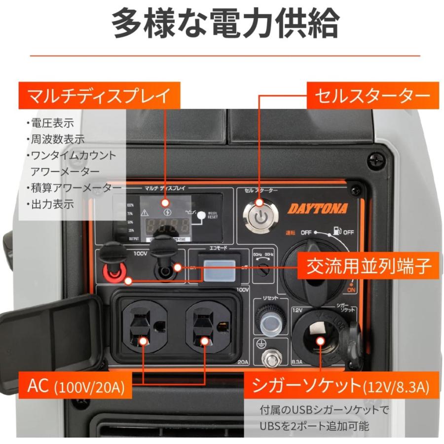 DAYTONA(バイク用品) DAYTONA デイトナ 静音型インバーター DAYTONA(バイク用品) DAYTONA デイトナ 静音型インバーター