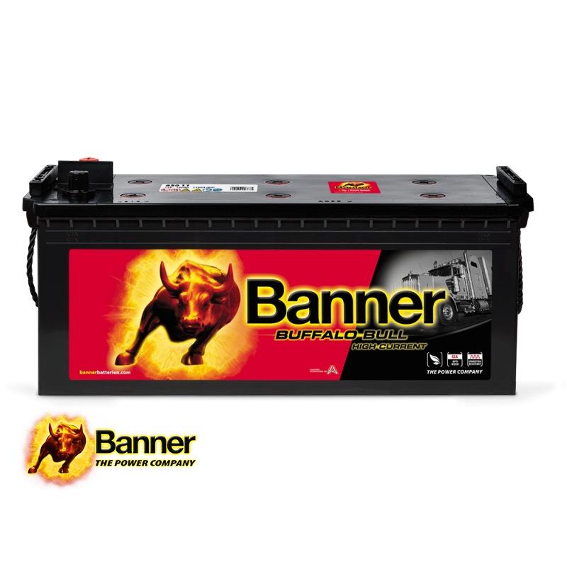 150Ah 1150A  Banner バッテリー 65011  [ 互換品：VARTA 654011115 M11 ]  農機 建機  トラクター ジョンディア クラース ハーベスター セイム ファールの画像