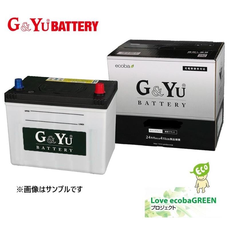 ecb- 90D26L G&yu 充電制御車対応カーバッテリー 75D26L 80D26L 85D26Lにも適合します｜batterys-cafe