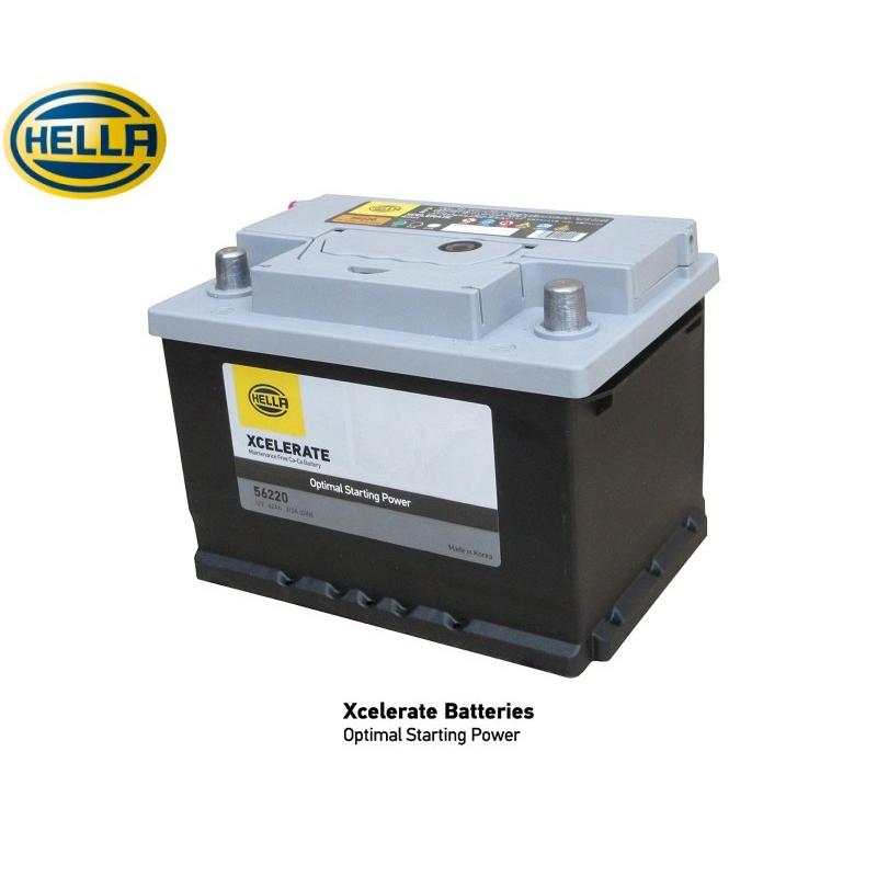 LBN2 62Ah 56220 / LB2 HELLA ヘラー バッテリー ( 適合 27-54H 27-55