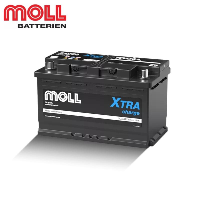 MOLL（モル） バッテリー 84085 LN4 85Ah 800A XTRA Charge Porsche Audi VW 新車搭載 ドイツ ...