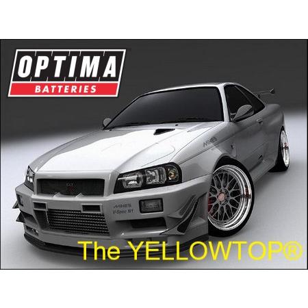 オプティマ 日産 NiSSAN GTR R33 R34 用 OPTIMA バッテリー オプティマ 日産 NiSSAN GTR R33 R34 用 OPTIMA バッテリー