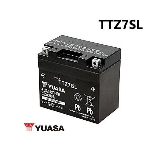 GSユアサ TTZ7SL 台湾 ユアサ シールド型 バイク バッテリー
