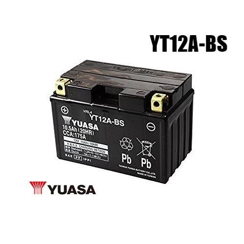 GSユアサ YT12A-BS 台湾 ユアサ シールド型 バイク バッテリー