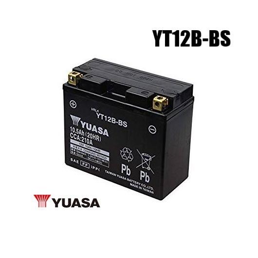 GSユアサ YT12B-BS 台湾 ユアサ シールド型 バイク バッテリー