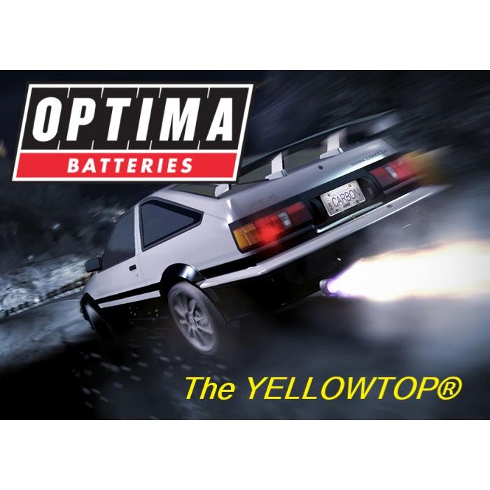 オプティマ TOYOTA トヨタ レビン AE86 OPTIMA YELLOW バッテリー