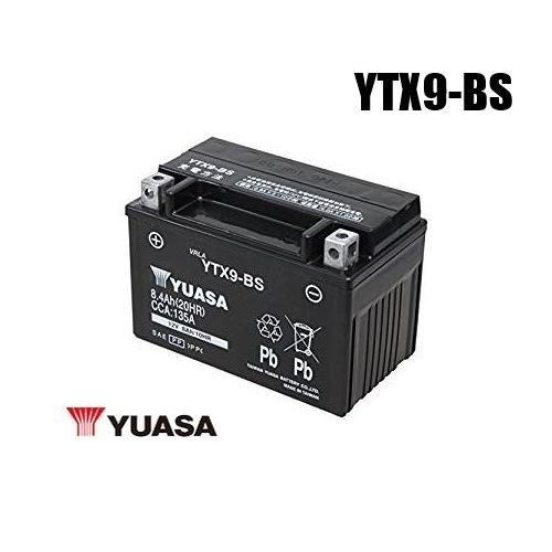 GSユアサ YTX9-BS 台湾 ユアサ シールド型 バイク バッテリー