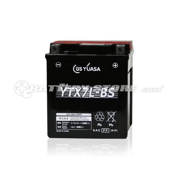 バイク用バッテリー YTX7L-BS・液入・初期補充電済 GSユアサ（YUASA
