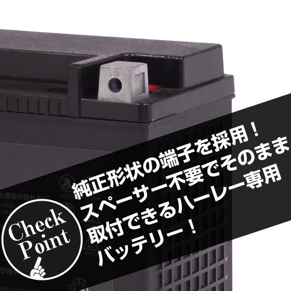 SUPER NATTO バイク用バッテリー ハーレー専用AGMバッテリー