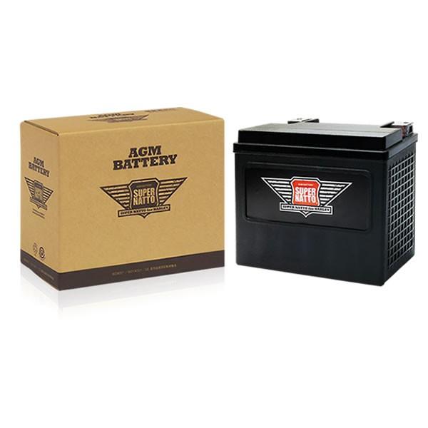 SUPER NATTO（スーパーナット） バイク用バッテリー ハーレー専用AGM