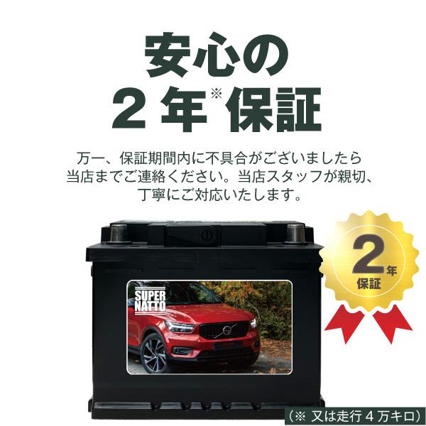 SUPER NATTO 自動車バッテリー ボルボ 専用バッテリー