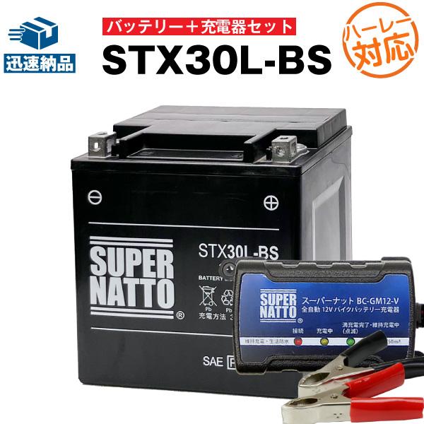 SUPER NATTO（スーパーナット） バイク バッテリー ハーレー用