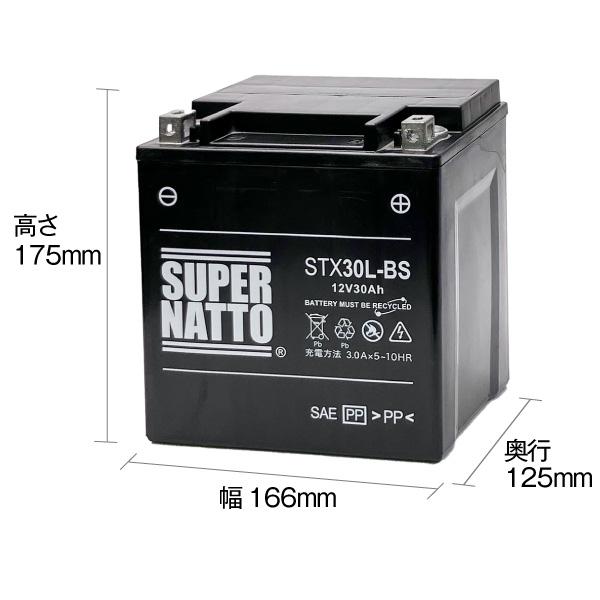 SUPER NATTO（スーパーナット） バイク バッテリー ハーレー用