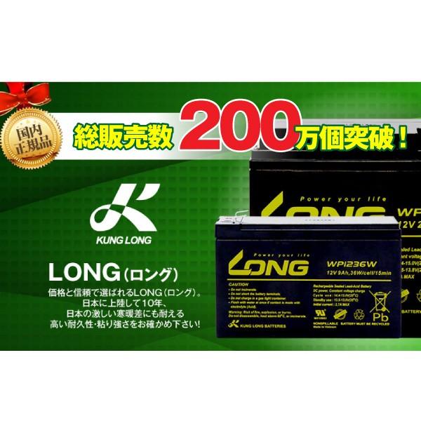 業務、産業用 WP9-6A【お得！4個セット】 6V 9Ah  新品 LONG 長寿命・保証書付き UPS 電動乗用玩具 防災 防犯 システム機器 UPS など対応 サイクルバッテリーの画像