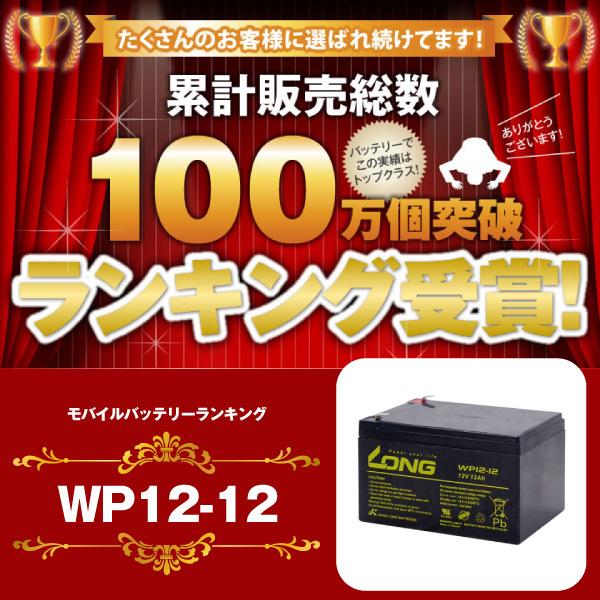UPS(無停電電源装置) WP12-12（産業用鉛蓄電池） 新品 LONG 長