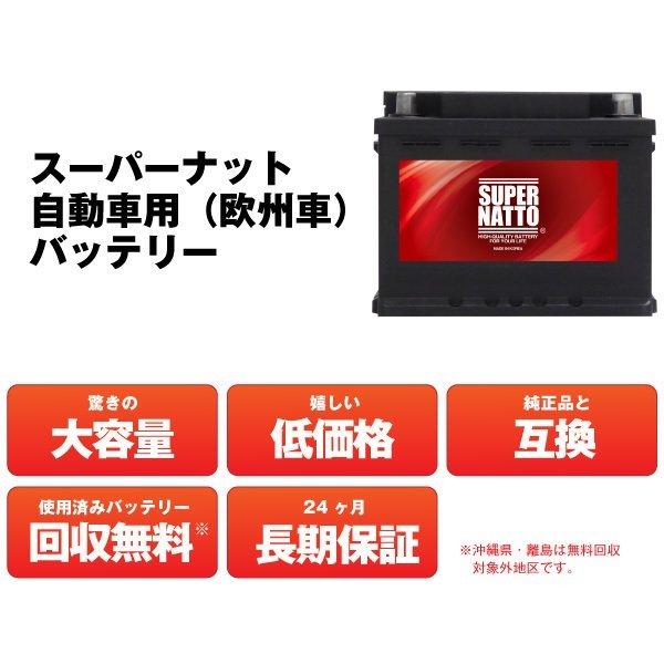 SUPER NATTO（スーパーナット） 自動車 バッテリー ベンツ用バッテリー
