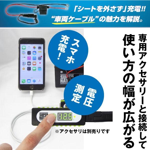 SUPER NATTO（スーパーナット） バイク バッテリー バイク充電器