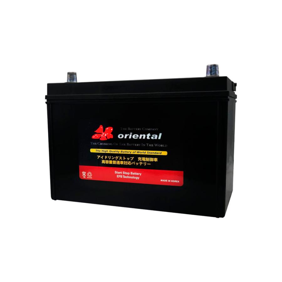 自動車 バッテリー オリエンタル Q-90 アイドリングストップ車用