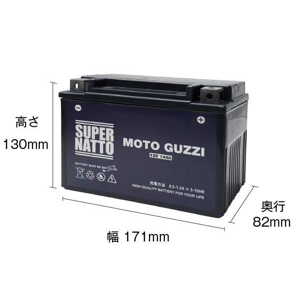 SUPER NATTO（スーパーナット） バイク用 STX15L-BS バッテリー