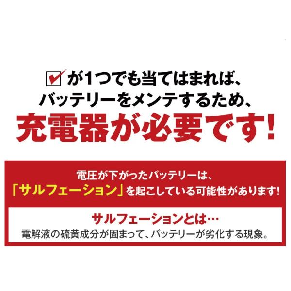 バイク バッテリー SB12B-B2 YB12B-B2 GM12B-4B互換 お得2点セット バッテリー+星乃充電器(チャージャー) スーパーナット 総販売数100万個突破(液入済)の画像