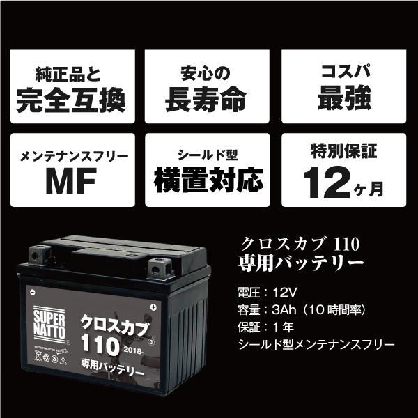 SUPER NATTO（スーパーナット） バイク用バッテリー＋充電器セット