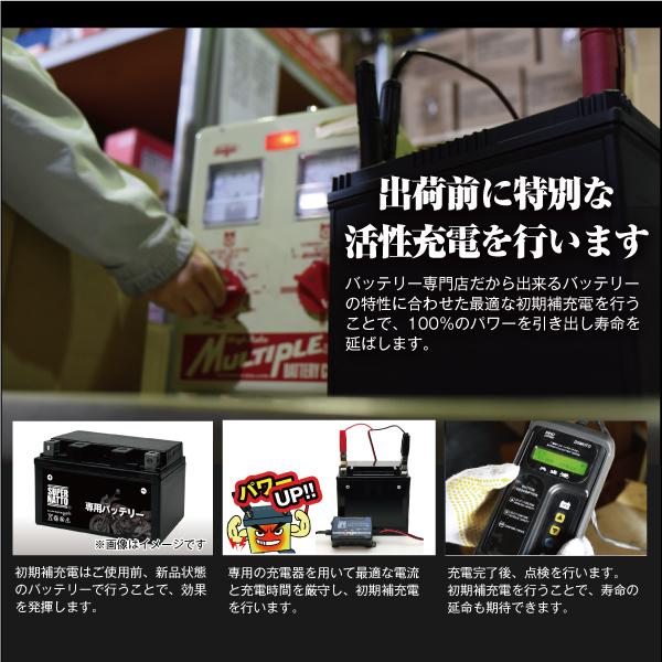 SUPER NATTO（スーパーナット） バイク用バッテリー＋充電器セット