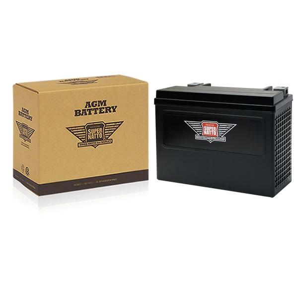 SUPER NATTO（スーパーナット） バイク用バッテリー ハーレー専用AGM
