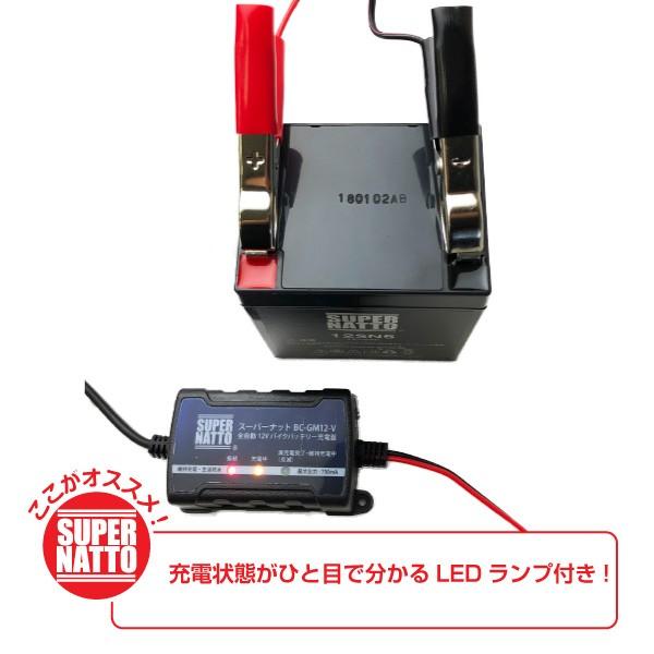 電動リール用バッテリー お得4点セット ST1205 Plus フォースマスター