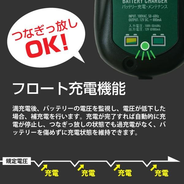 SUPER NATTO（スーパーナット） バッテリーテンダー800＋車両ケーブル+