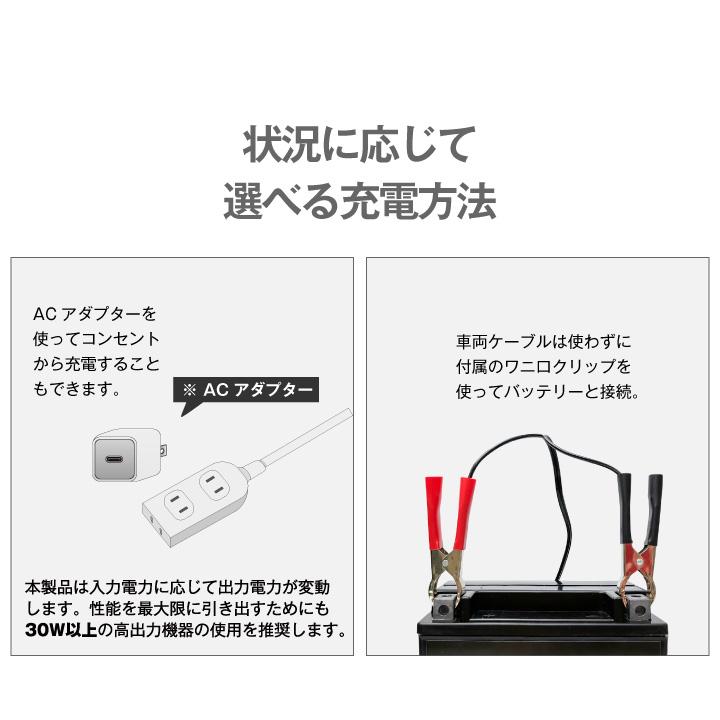 SUPER NATTO（スーパーナット） どこでも充電器 コンセント無しでも