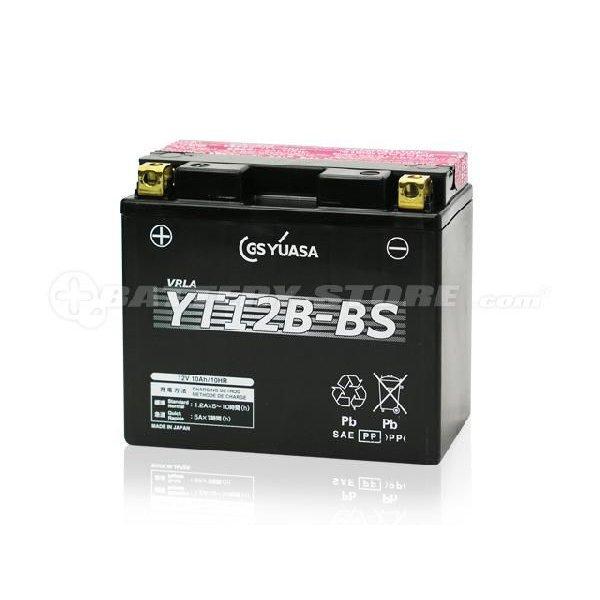 GS YUASA YTX12-BS バイクバッテリー GSユアサ YTX12-BS バイクバッテリー GS/YUASA（ジーエス