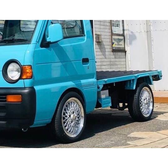 旧車 街道レーサー 暴走族 走り屋系メッシュホイール 15 5 5j 35 Pcd100 Br03 Battle Racing ナゴヤ 通販 Yahoo ショッピング