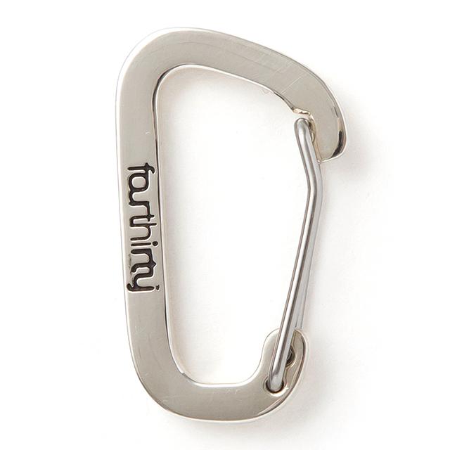 430 Fourthirty フォーサーティー Accessory アイコン カラビナ ロゴ アクセサリー Icon Carabiner 21 039 おしゃれ かっこいい モテる Street 430 2628 Battleline 通販 Yahoo ショッピング
