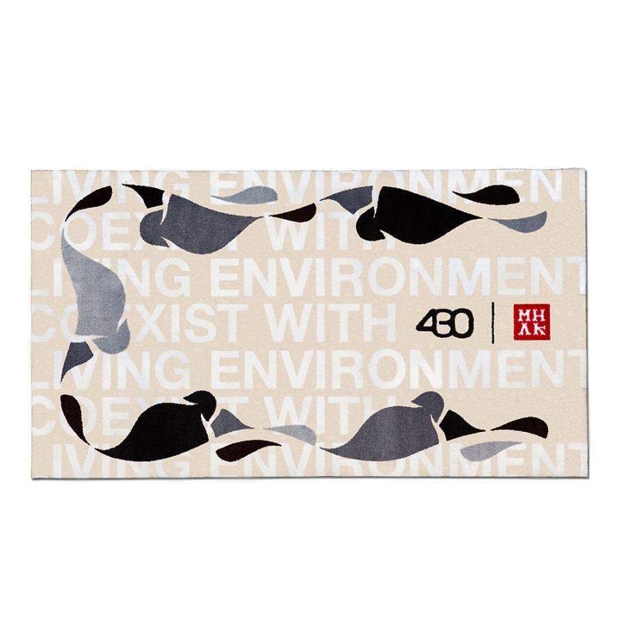 激レア 限定品 430 fourthirty フォーサーティー ラグ カーペット 430 FOURTHIRTY フォーサーティー 430×MHAK LARGE RUG MAT 23