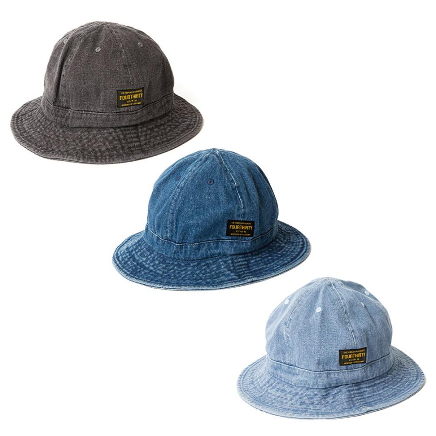 430 FOURTHIRTY フォーサーティー NF DENIM METRO HAT 24-093