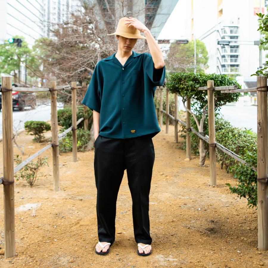 430（fourthirty） フォーサーティー S/S POLY OC WIDE SHIRT 24-072