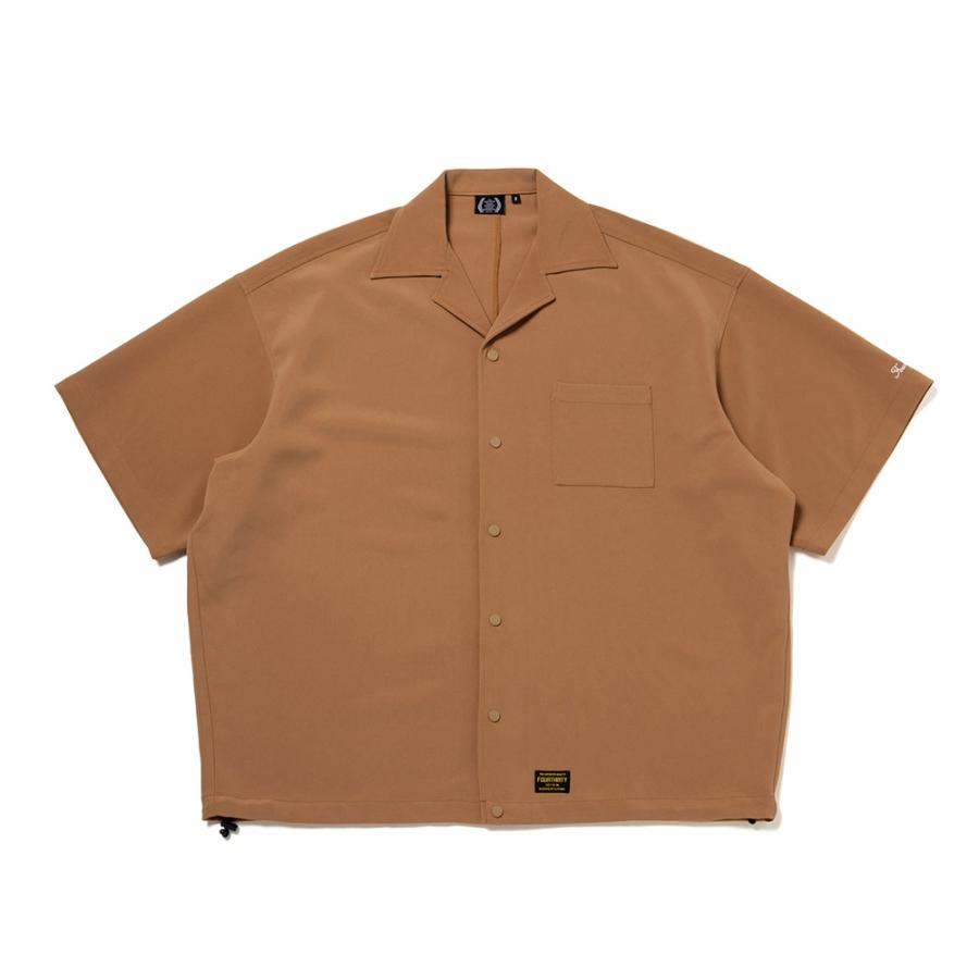 430（fourthirty） フォーサーティー S/S POLY OC WIDE SHIRT 24-072