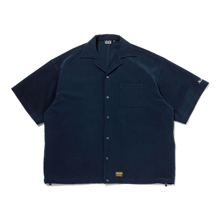 430（fourthirty） フォーサーティー S/S POLY OC WIDE SHIRT 24-072