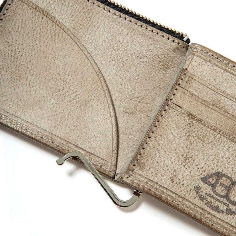 430（fourthirty） フォーサーティー RF CLIP WALLET 24-104 ミニ財布 クリップウォレット レザーコインケース  ワンポイント シンプル : BATTLELINE - 通販 - Yahoo!ショッピング