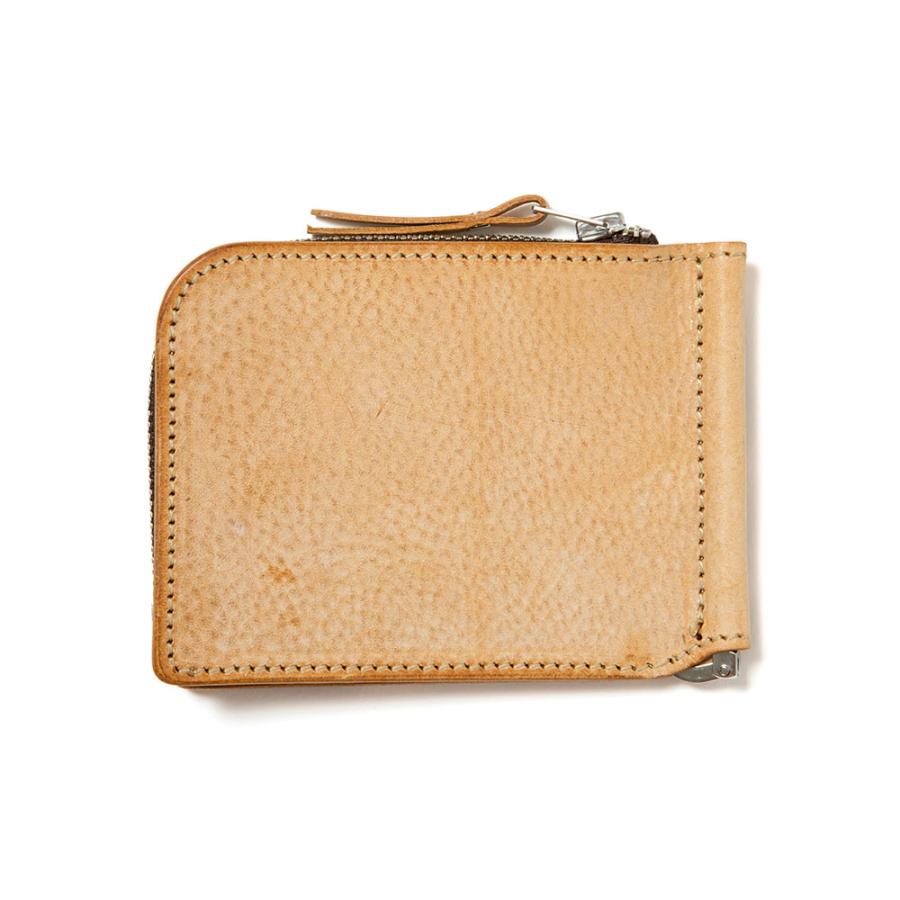 430 FOURTHIRTY フォーサーティー RF CLIP WALLET 24-104 ミニ財布 クリップウォレット レザーコインケース ワンポイン... ブラック系/グレー系/ベージュ系