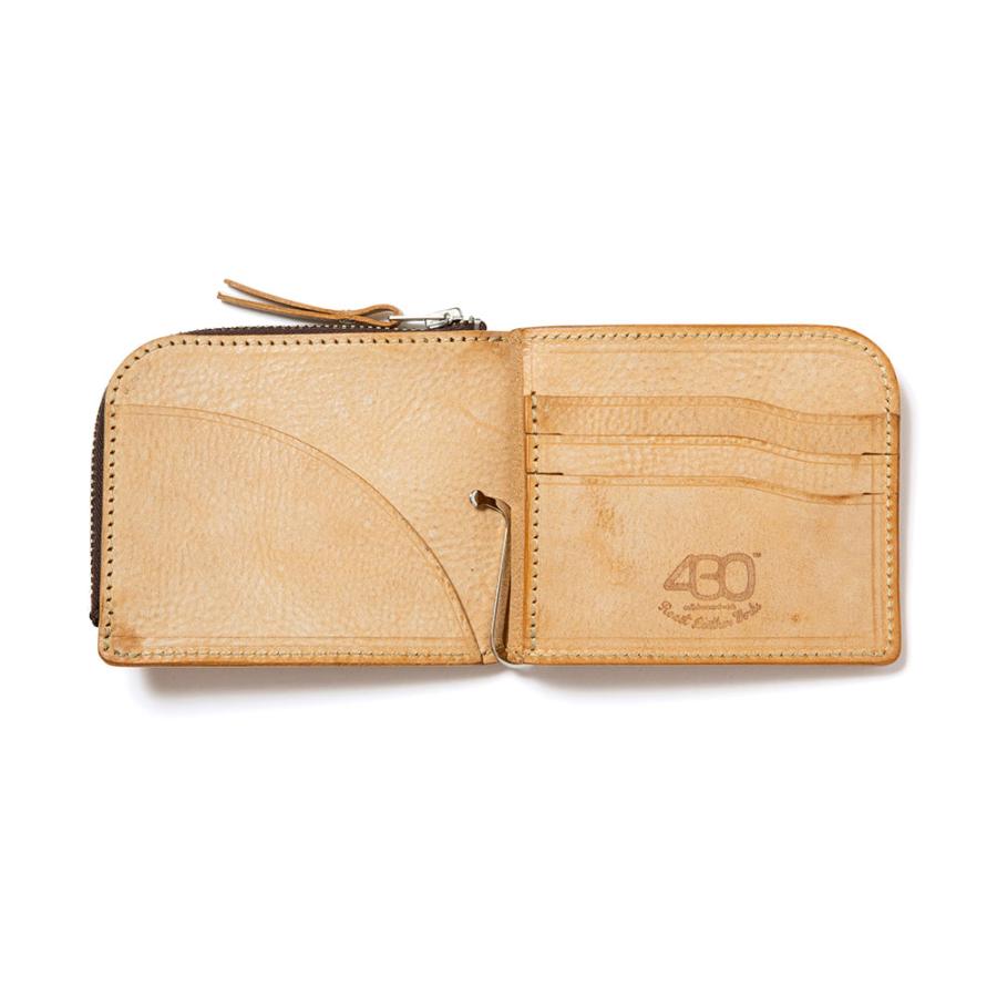 430（fourthirty） フォーサーティー RF CLIP WALLET 24-104 ミニ財布 クリップウォレット レザーコインケース  ワンポイント シンプル : BATTLELINE - 通販 - Yahoo!ショッピング