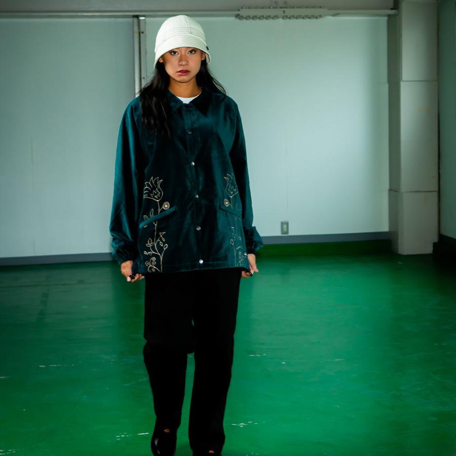 430 FOURTHIRTY フォーサーティー VELOUR COACH JACKET 25-002 430 FOURTHIRTY フォーサーティー VELOUR COACH JACKET 25-002