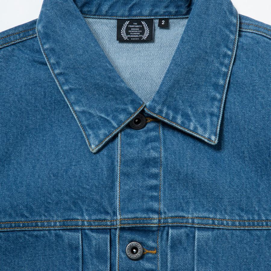 430（fourthirty） フォーサーティー SLVG DENIM JACKET H-WASH 25-141