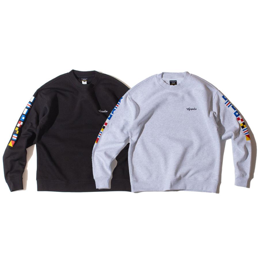 ACAPULCO GOLD アカプルコゴールド C-O-D-E CREW SWEATSHIRT 