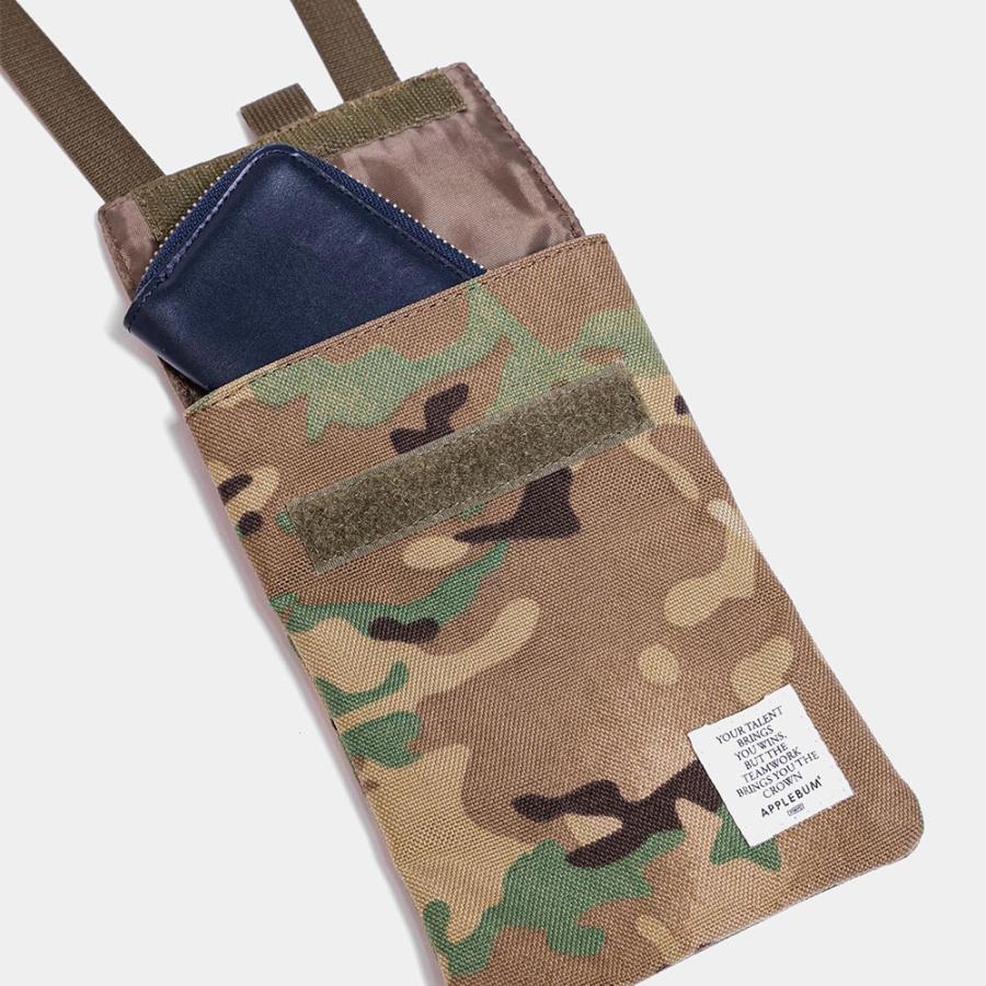 APPLEBUM カモフラージュ ショルダーバッグ APPLEBUM アップルバム Camo Neck Pouch 2521010 ネックポーチ